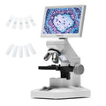 Tomlov 301 Max Professional Microscopes for Kids Students X-Y Stage 1200X WIFI Digital Biological Microscope 7" HDMI microscopio CM World