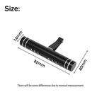 Car Air Freshener Vent Clips Car Perfume Refills Solid Freshener Fragrance Scent Auto Air Conditioning Vent Outlet Perfume