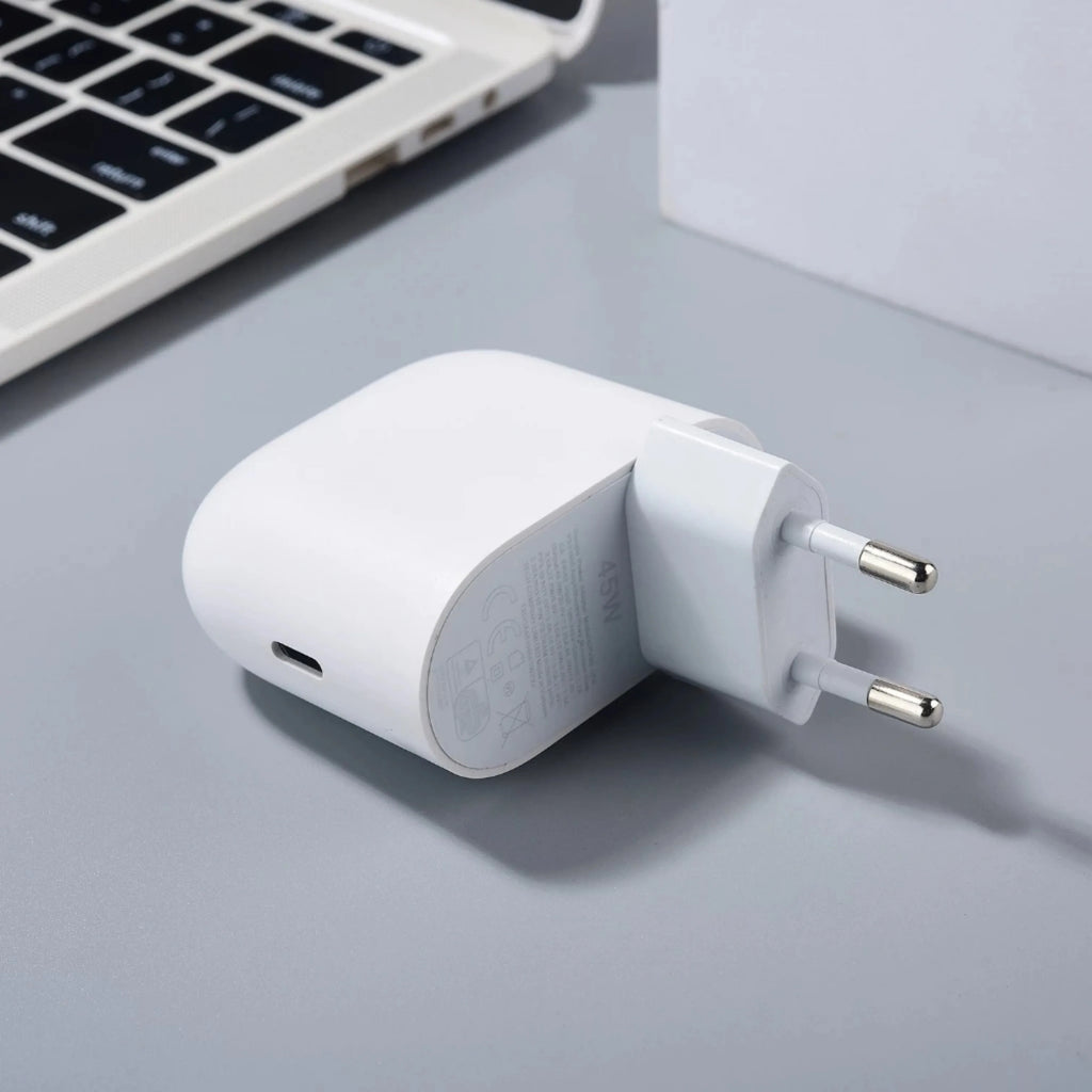 For Google 45W Pixelbook Charger EU Fast Charging Power Adapter For Pixel 9 Pro XL Fold 9 8 7 6 5 Pro 9A 8A 7A 6A 5A Car Mobile World
