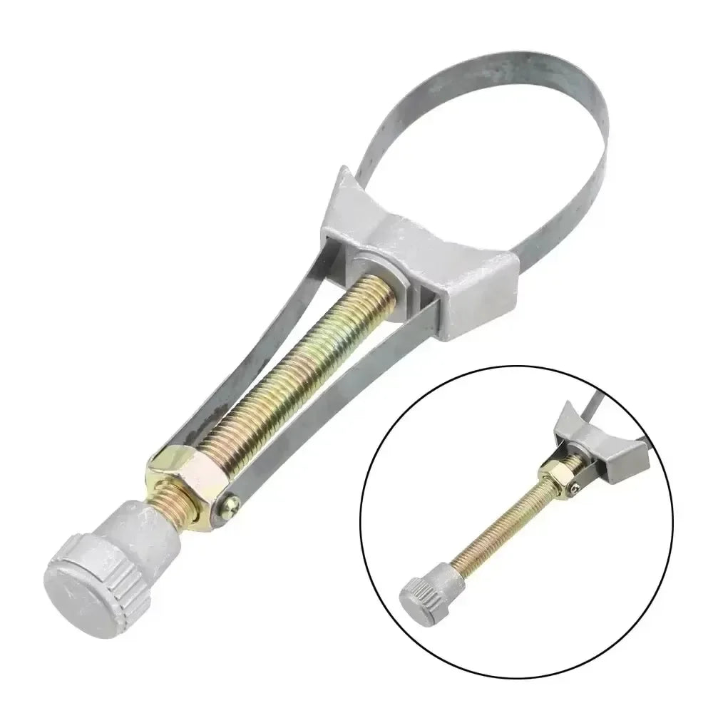 Adjustable Oil Filter Removal Wrench Universal Strap Type Tool for Car Truck Engine Filter Repair