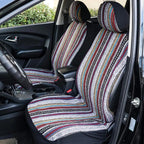 Multi-Color Baja Saddle Blanket Weave Universal Car Seat Cover CM World
