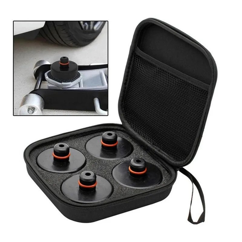 Rubber Floor Lifting Jack Pad Axle Stand Adapter Wear-resistant Support Chassis Car Tire Repair Tesla Model 3 S X Y CM World