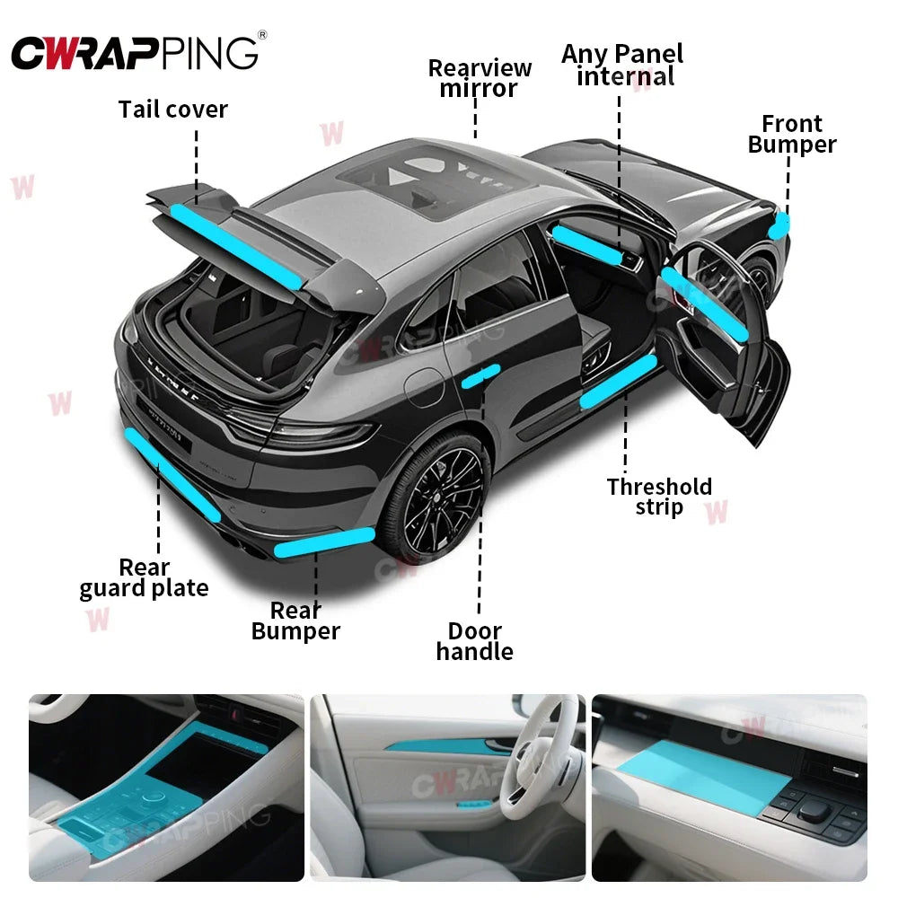 Waterproof Car Sticker Vinyl for Motorcycle Camouflage Car Protection Film Leaves Woodland Camo Trees Bubble-free Off Road Wrap Car Mobile World