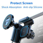 Magnetic Car Phone Holder for Tesla Model 3/Y/X/S Car Display Screen Side 360 Degree Rotation Car Mount for iPhone 12 13 14 15 CM World