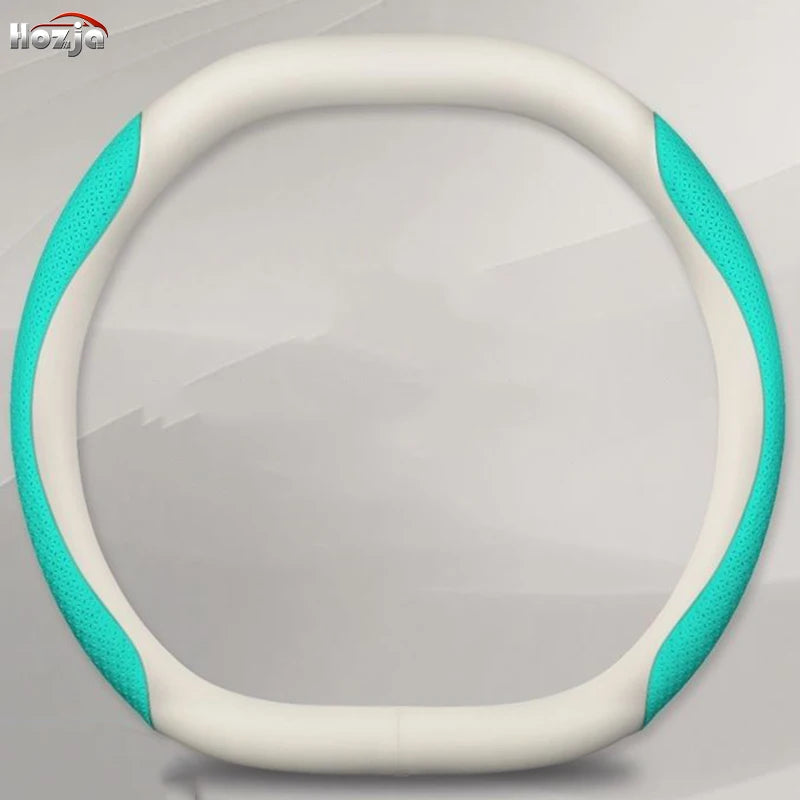 11colors D-shaped Car Steering Wheel Cover for Lincoln Nautilus 2023 2024 2025 2026 Auto Interior Protection Accessories