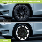 20inch Hub Ring Protection Wheel Cover Design For Tesla Model Y 2020-2024 Hight Performance Protective Full Rim Cover Accessorie