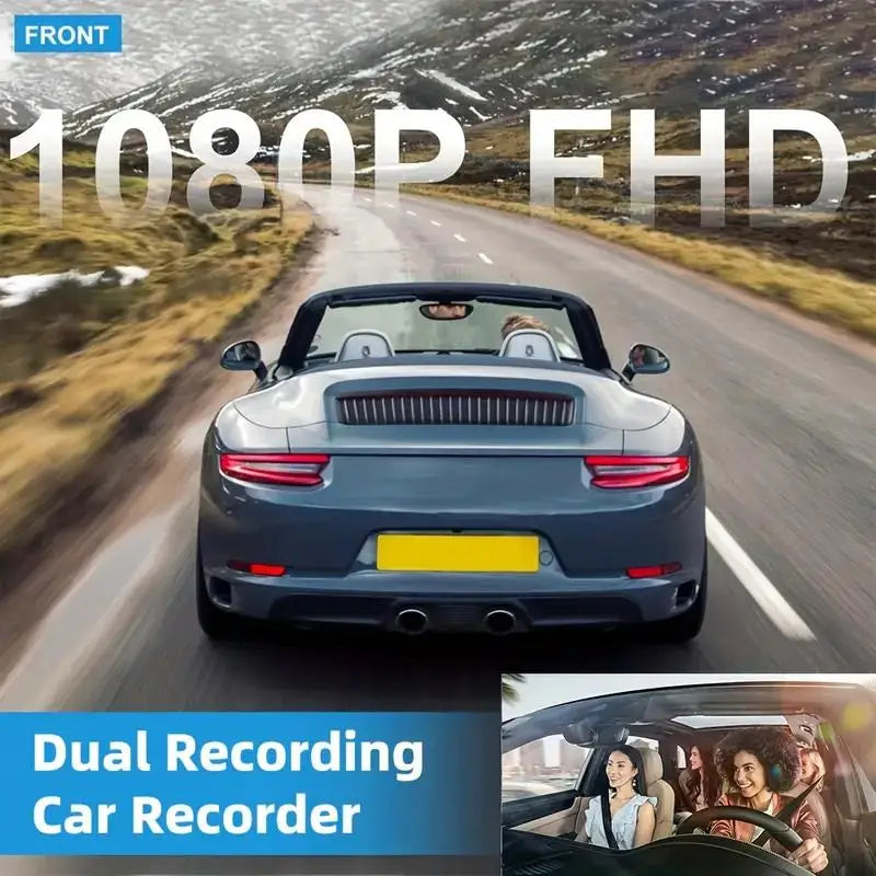 10 Inch Car DVR Front HD Night Vision Camera 1080P Touch Screen Dashcam For Car Lens Streaming Driving Recorder Dash Camera