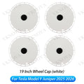 4PCS HubCap 19 Inch Wheel Caps Automobile Performance Replacement Hub Cap Full Rim Cover Accessories For Tesla Model Y Juniper CM World
