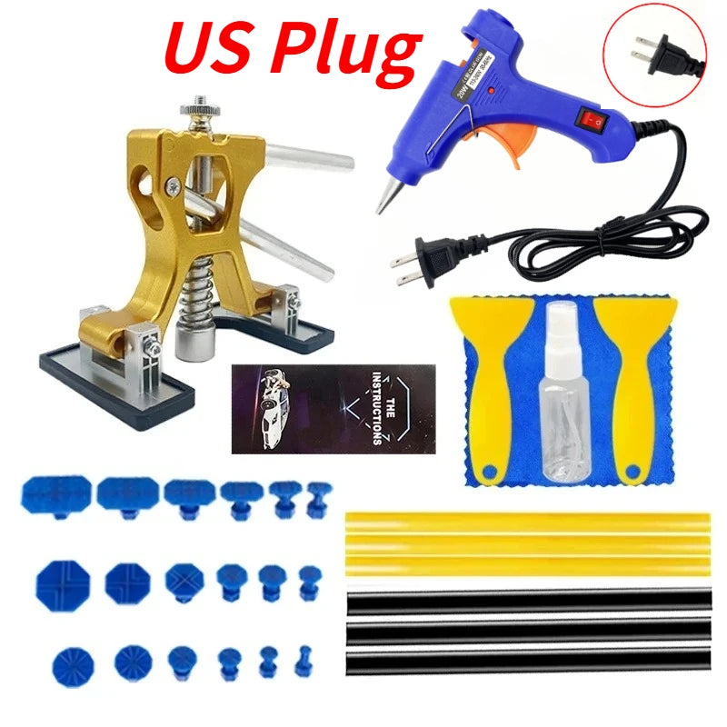 Car Dent Zoposon Repair Tools EU/US Glue Gun Paintless Dent Repair Kit Automotive Dent Remover Suction Auto Dent Puller Tool