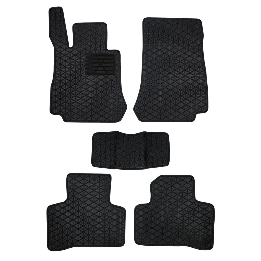 Fit For BMW X3 E83 F25 G01 G45 2005-2025 Custom Car Floor Mats Silicone Coated Leather Wear Resistant Auto Carpets