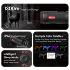 Guide 228g Super Light Handheld Thermal Night Vision Monocular TE421 Outdoor Hunting Monocular CM World