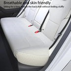 Car Seat Mats For Tesla Model Y Juniper 2025 Breathable All Season Back Seat Pad Protector Covers Nappaleather Cushion Accessori CM World