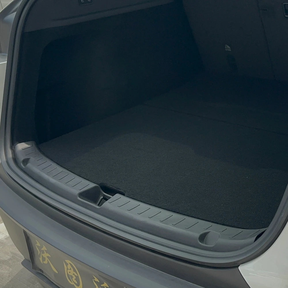 Rear Trunk Bumper Protector Guard For Tesla Model Y Juniper Launch Accessories 2025 Trunk Mat Threshold Sill Cover Pad Plate CM World