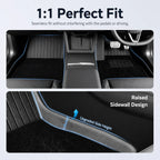 RHD Car Floor Mats For Tesla Model YL Launch2026 Luggage Mat Set Four Seasons Waterproof Anti-slip Trunk Mat Model YL Floor Mats