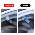 4Pcs Matt Car Wheel Tire Valve Caps for Toyota RAV4 Corolla Camry Frontier Supra C-HR Hilux Tacoma PradoCorolla CHR Accessories CM World