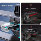 Car Phone Holder Car Air Vent Clip Mount Mobile Cell Stand Smartphone GPS Support For 4.7-6.7 Inch Mobile Devices For iPhone