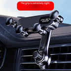 Cellphone Mount Phone Holder Gravity Foldable, 360 ° Rotating Extension Rod, Fits All Cars Vent CM World
