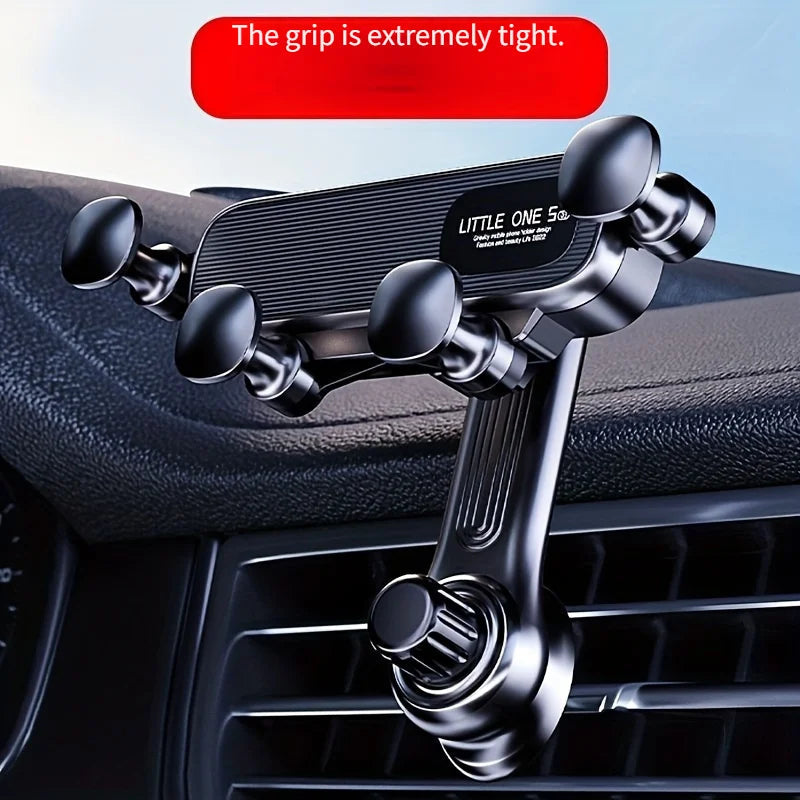 Cellphone Mount Phone Holder Gravity Foldable, 360 ° Rotating Extension Rod, Fits All Cars Vent CM World