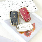 TPU Car Key Fob Cover Case for Chevrolet 2017-2019 Chevy Malibu Camaro Cruze Traverse Sonic Volt Bolt Equinox Spark Blazer Onix CM World