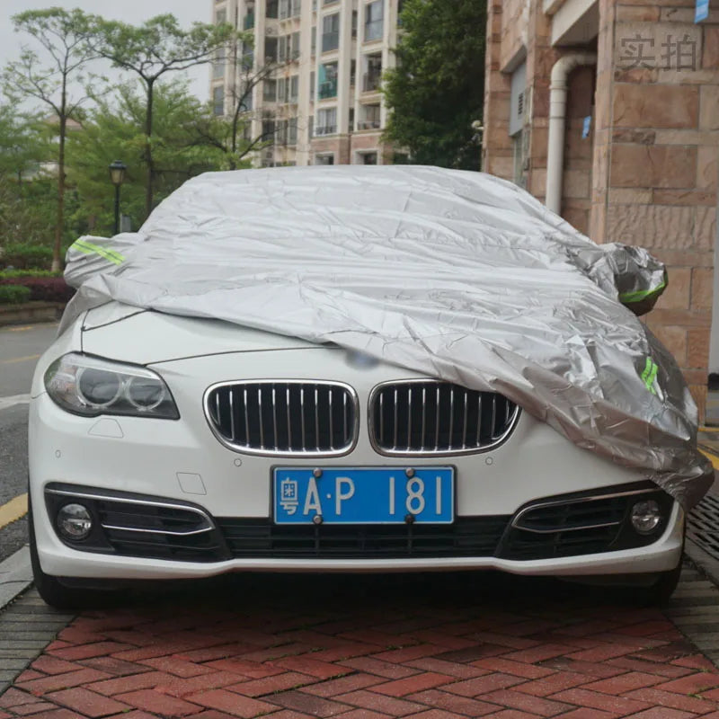 Car Cover Sun Shade Snow Rain Protection Windproof Auto Cover For Nissan Leopard Almera BlueBird 350Z 370Z Z GT-R President Car Mobile World