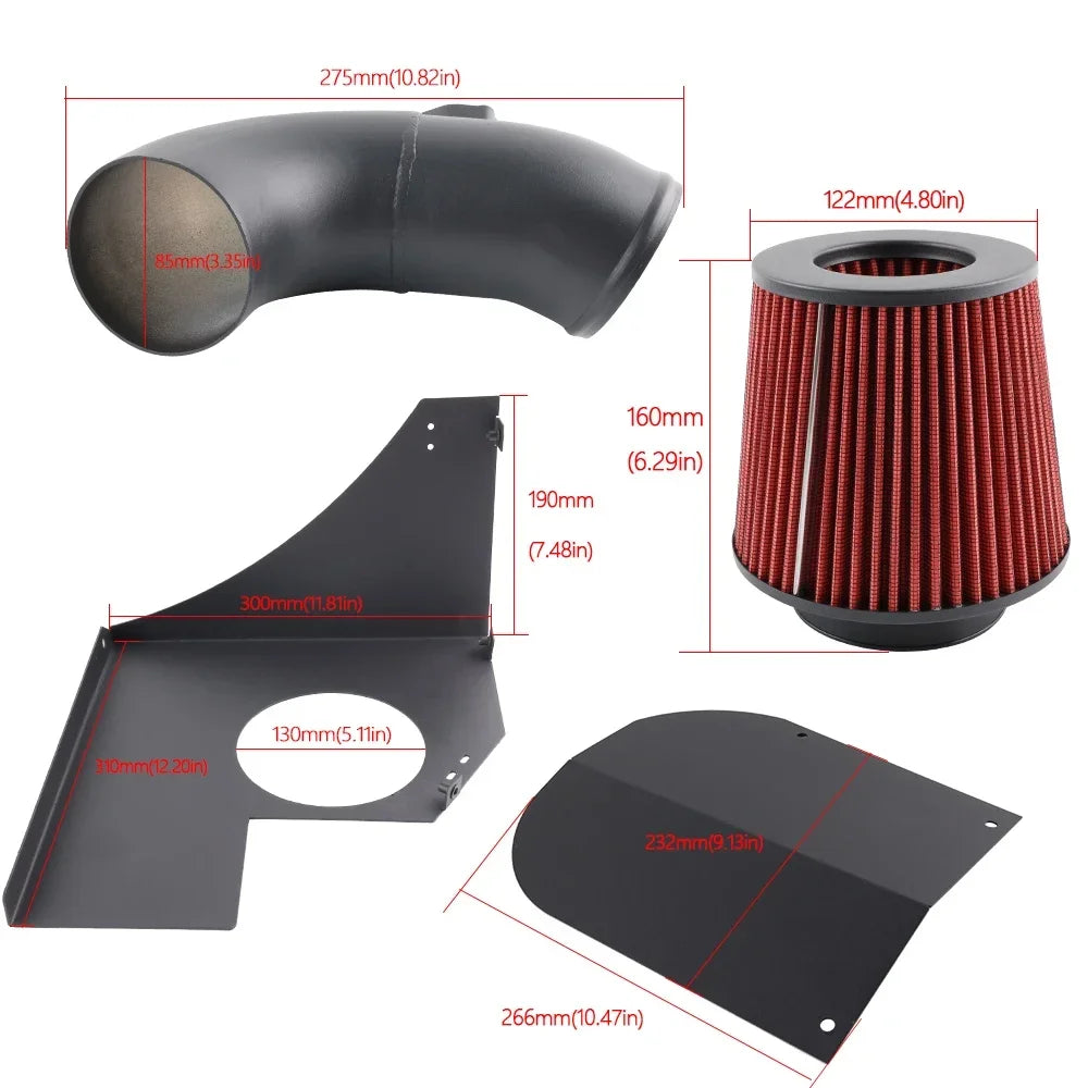 F3X B58 3.0L ENGINE Cold Air Intake Kit For BMW 140i 240i 340i 440i 2016+ Inlet System Induction Parts