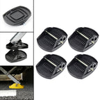 4x Universal Caravan Pads/ Anti Sag Leveller Accessories Outrigger Lift Pad Support Stand/ Fits for Trailers RV CM World