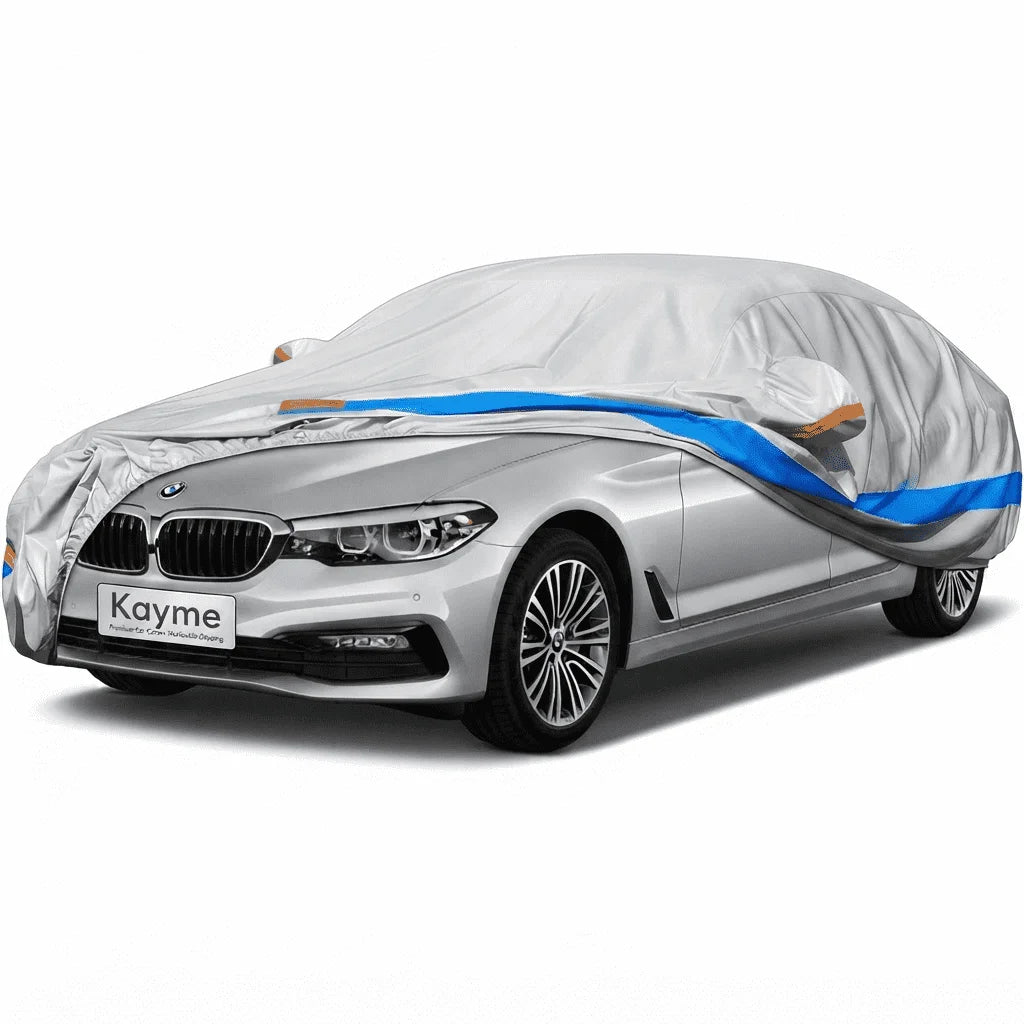 Universal Thickened Waterproof Car Cover Outdoor All Weather Rain Snow UV Dust Protection Covers Fit For Hatchback Sedan SUV Car Mobile World