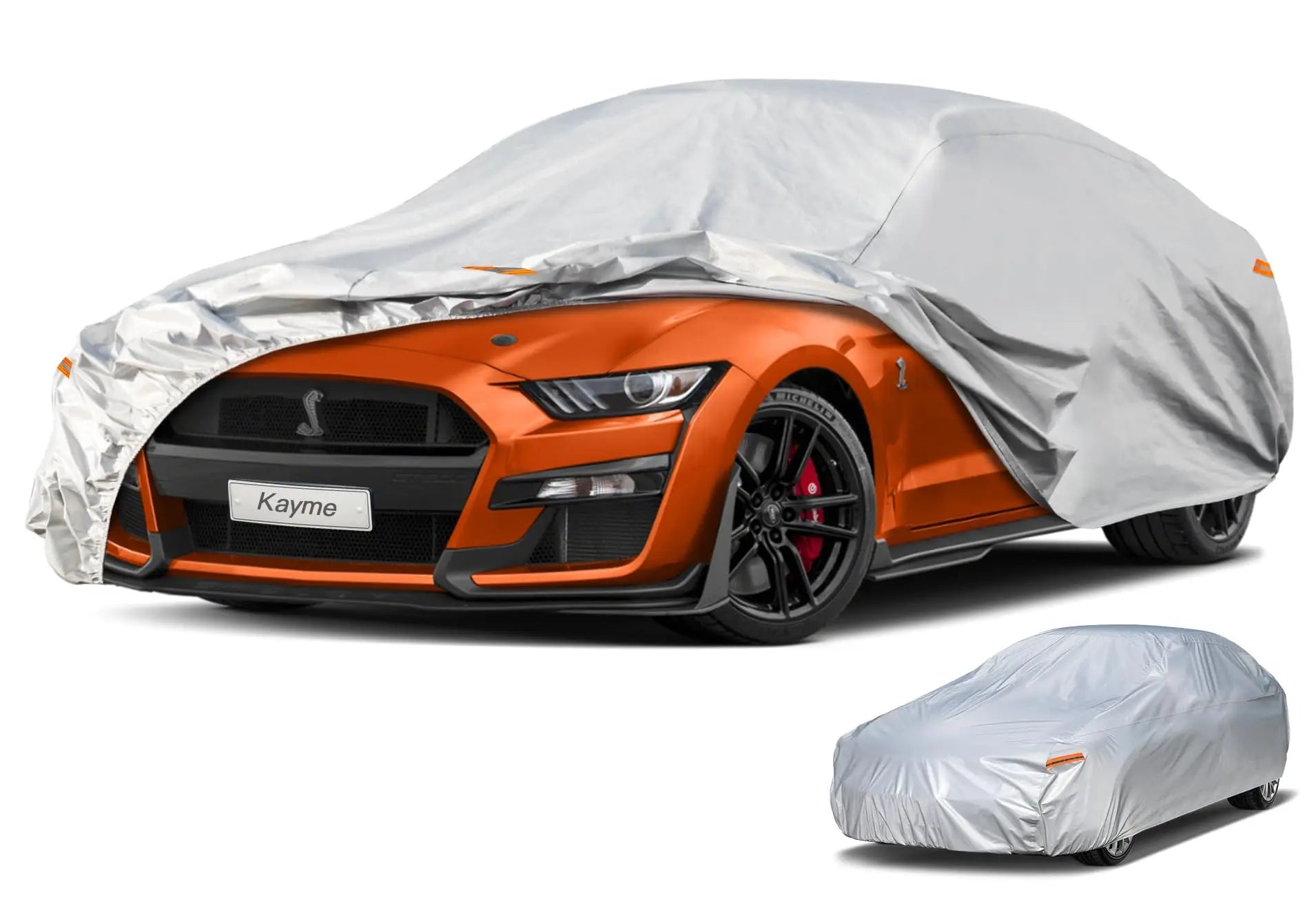 Heavy-duty Waterproof Car Cover All-Weather Outdoor Dust UV-Protective Fit for Hatchback Sedan SUV Full Kayme Car Accessories Car Mobile World
