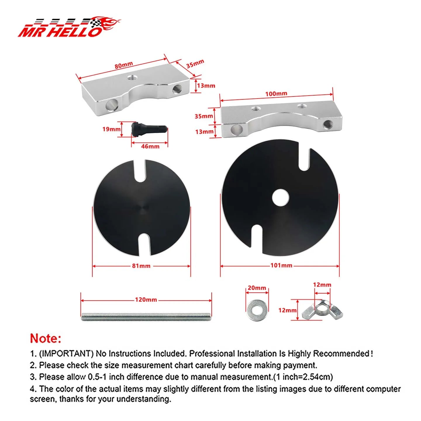 TwoStroke Motorcycle Exhaust Dent Repair Kit Dent Removal Tool for Air Pressure Exhaust Pipes Motorcycle Repair Tool CM World