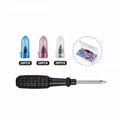 85PCS Tubeless Tire Puncture Repair Kit Rubber Screw Nails with Installation Tool for Car Motorcycle ATV Bike Emergency Use