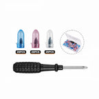 85PCS Tubeless Tire Puncture Repair Kit Rubber Screw Nails with Installation Tool for Car Motorcycle ATV Bike Emergency Use