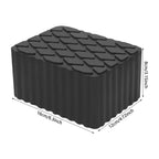 Solid Rubber Auto Lift Pads Lift Block Spacer Pad for Car Lifts Universal Rubber Lift Pad 4pcs CM World