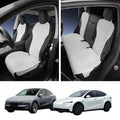 7-Piece Set For Tesla Model Y Juniper 2025+ Standard Exclusive Semi-Cover Seat Covers Breathable All-Season Interior Accessories