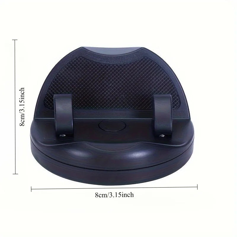 Ergonomic Car Mount with 360° Rotation - Easy One-Handed Operation for Your Smartphone CM World