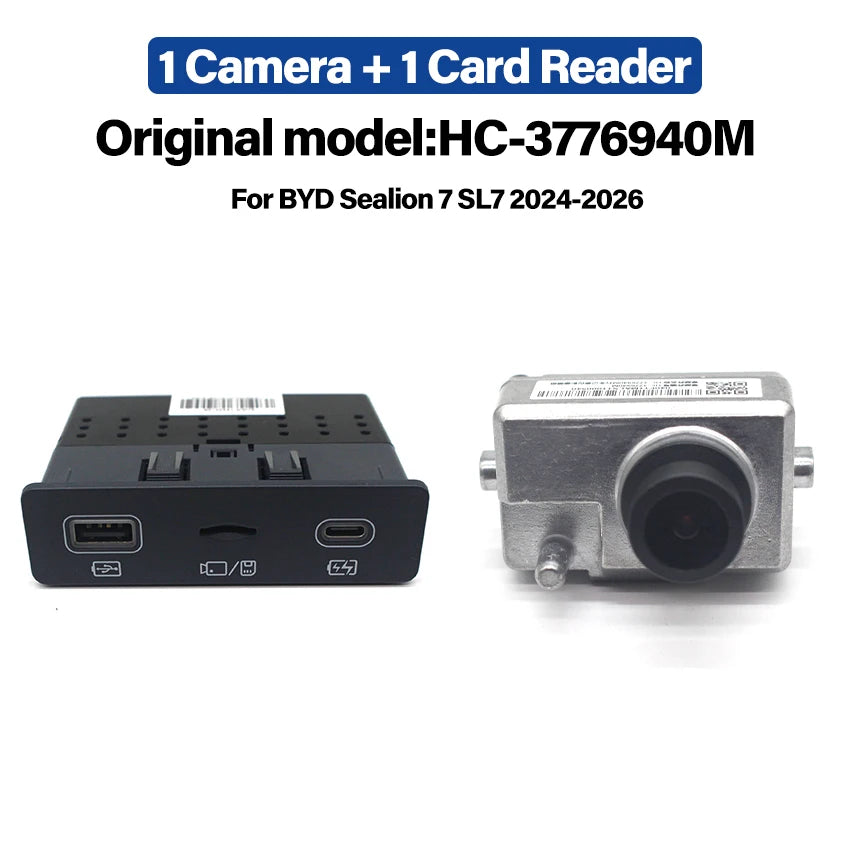 HD Dash Cam For BYD HC-3776940M Car Dvr Recorder Camera For BYD Sealion 7 SL7 2024-2026 (Not Available in EU and UK) Car Mobile World