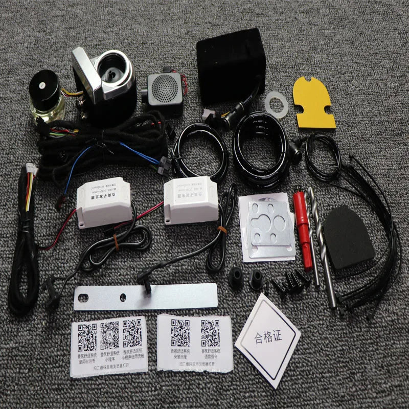 Intelligent Car Fragrance System With Plasma Purification And Air Conditioning Control Version Car Air Freshener Fragrance