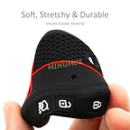 Car 3 Buttons Flip Key Case Cover ShellFor 2019-2025 Kia Ceed K3 K8 Sportage Soul Niro Seltos LX Cerato Picanto Silicone CM World