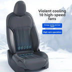 For Tesla Air Conditioning Seats Universal Car Seat Ventilation Cover Car Blowing Summer Cool Car Seat Cushion Auto Covers Car Mobile World