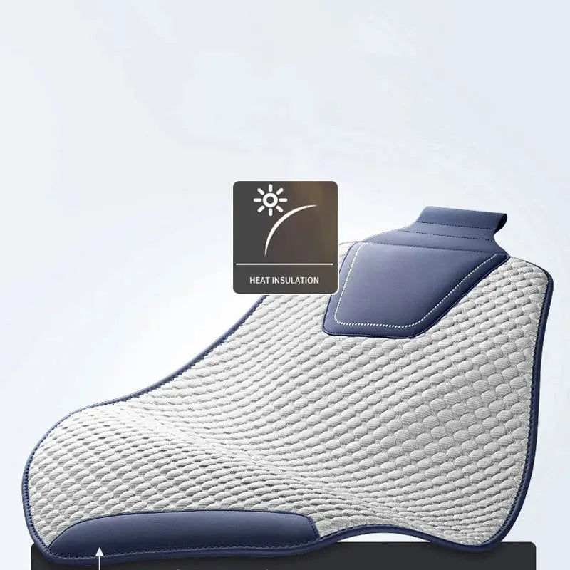2023 NEW Real Silk Car Seat Cover Front Seat Protector Universal Summer Anti Dirty Non Slip Cushion Auto Interior Accessories Car Mobile World