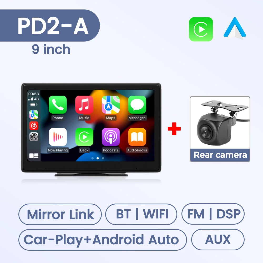 New Universal Expansion Holder For MP5 Car Radio Stereo Carplay Multimedia Player Compatible With Screen 6.86/7/9/10.26 Inch CM World