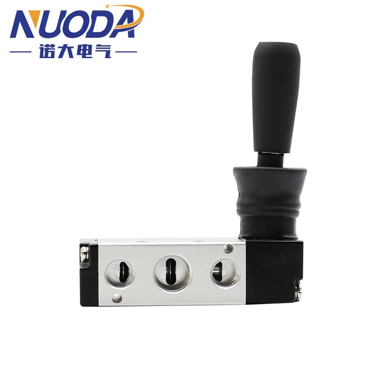4H210-08 5/2 Way Pneumatic Air Hand Lever Operated Valve Manual Control 2 Position 3 5Port Push-Pull 3H210-08