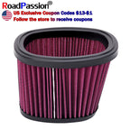 Road Passion Motocycle Parts Air Filter Intake Cleaner For Harley  Cruiser Softail Touring Trike M8 29400405 CM World