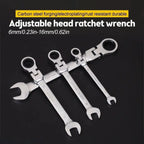 Dual Heads Dual Heads Ratchet Wrench Quick Release 72 Teeth Reversible Ratchet Spanner Ratcheting Combination Wrenches