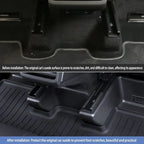 For Tesla Model Y Juniper 2025 2056 Under Seat Corner Guard Seat Slide Rail Protector Cover Anti-Kick Decor Flocking Accessories CM World
