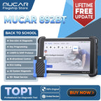 MUCAR 892BT AI Automotive Diagnostic Tool Key Programming TKEY 101 Bi directional ECU Coding Obd2 Scanner CANFD DOIP 35 Resets