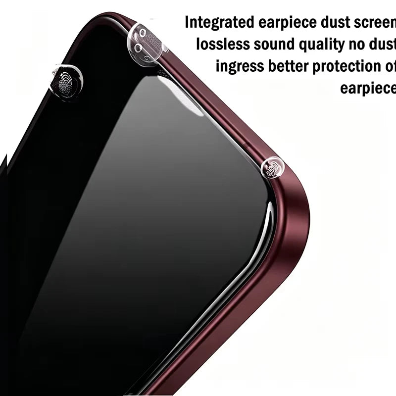 1-3PCS 300CC Big Curve Edge Tempered Glass For iPhone 16 14 15 17 18 13 12 11 Air Pro Max Plus 16E Ultra Clear Screen Protector