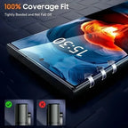 1-4PCS Unlock Easy Instal Tempered Glass For Samsung Galaxy S26 Ultra S25 S24 Plus S23 FE S22 S20 FE S25 Edge Screen Protector