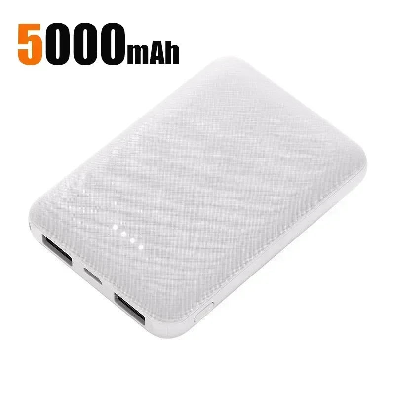 50000mAh Mini Fast Charging Power Bank Ultra Thin External Battery Pack for Heating Suit Coat Vest Jacket Scarf Glove 2026 NEW