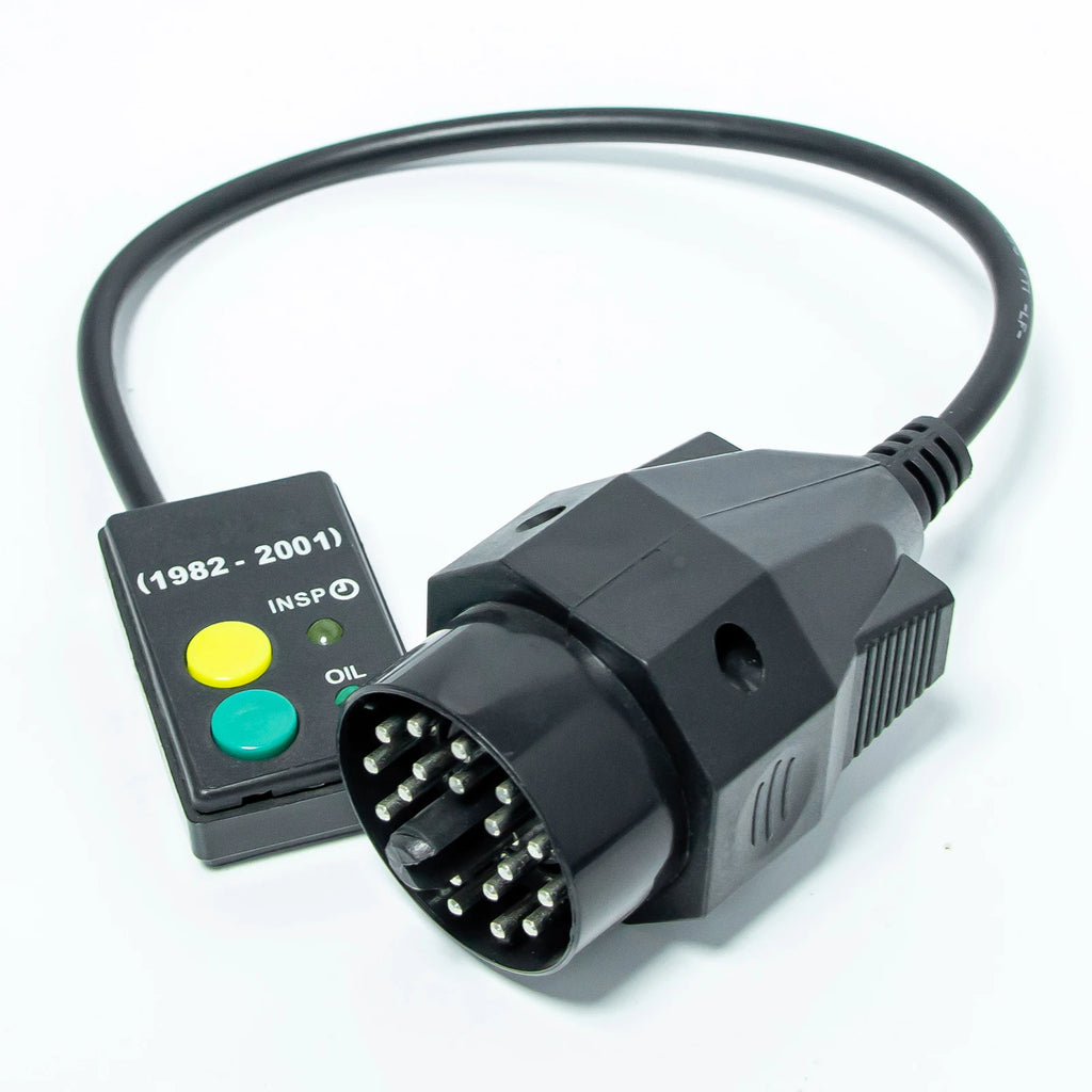 20Pin Oil Service Reset Tool For E30 E34 E36 E39 Z3 1982-2001 Cars OBDII Oil Service Reset 20Pin OBD Inspection Light Reset Tool CM World