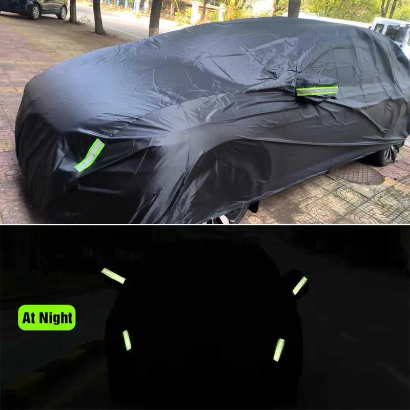 Full Car Cover for Ferrari Roma Outdoor Use - Waterproof Snowproof Sunshade, Winter & Summer Auto Protection Accessories CM World